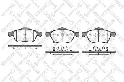 Комплект тормозных колодок STELLOX 1065 002-SX